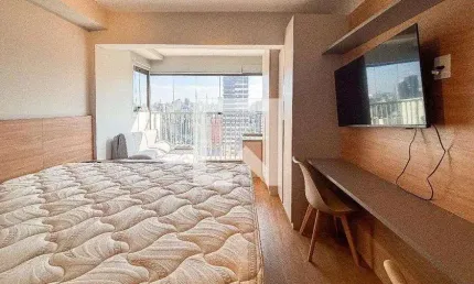 Kitnet / stúdio para aluguel - vila mariana, 1 quarto,  21 m² - são paulo