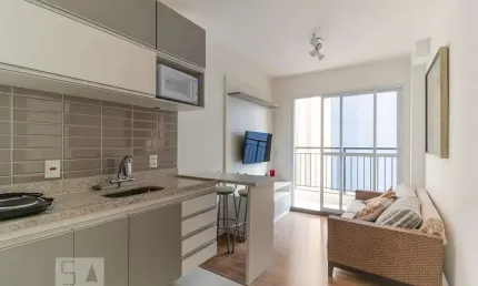 Apartamento para Aluguel - Santa Cecília, 1 Quarto,  28 m² - São Paulo