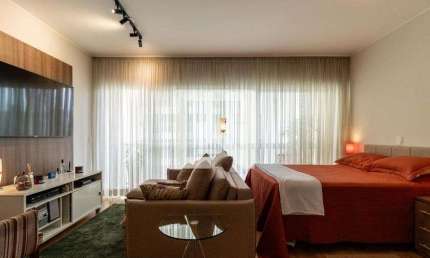 Kitnet / Stúdio para Aluguel - Barra Funda, 1 Quarto,  42 m² - São Paulo