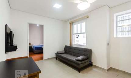 Kitnet / Stúdio para Aluguel - Boqueirão, 1 Quarto,  50 m² - Santos