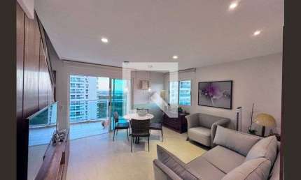 Apartamento para Aluguel - Barra da Tijuca - Marapendi, 3 Quartos,  121 m² - Rio de Janeiro