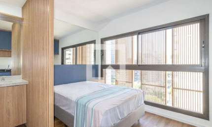 Kitnet / Stúdio para Aluguel - Moema, 1 Quarto,  20 m² - São Paulo