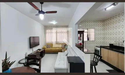 Apartamento para Aluguel - Boqueirão, 1 Quarto,  52 m² - Santos