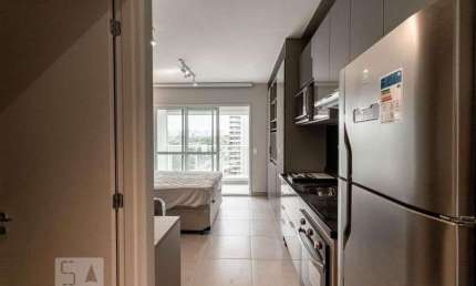 Kitnet / Stúdio para Aluguel - Moema, 1 Quarto,  30 m² - São Paulo