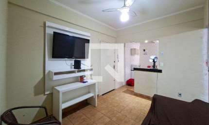 Apartamento para Aluguel - Cidade Ocian, 1 Quarto,  40 m² - Praia Grande