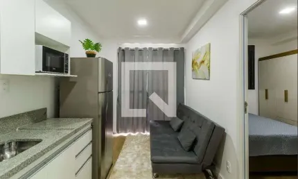 Kitnet / Stúdio para Aluguel - Moema, 1 Quarto,  34 m² - São Paulo