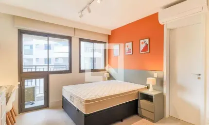 Kitnet / stúdio para aluguel - chácara santo antonio, 1 quarto,  23 m² - são paulo