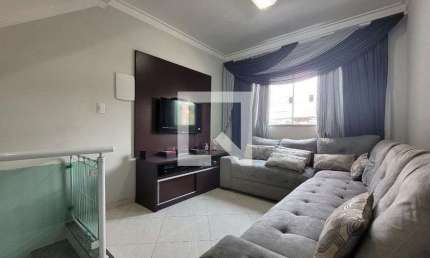 Casa para Aluguel - Jardim das Maravilhas, 2 Quartos,  82 m² - Santo André