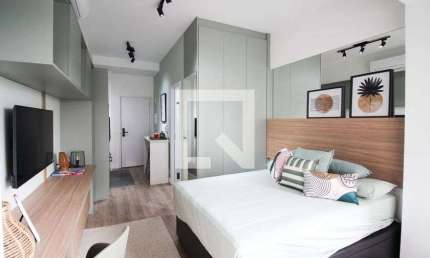 Kitnet / Stúdio para Aluguel - Moema, 1 Quarto,  27 m² - São Paulo