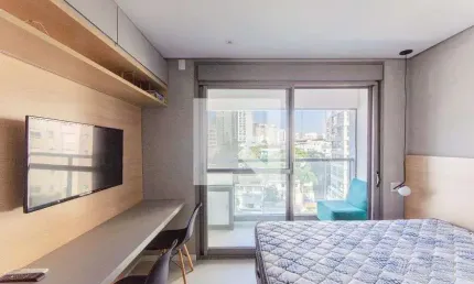 Kitnet / stúdio para aluguel - vila mariana, 1 quarto,  30 m² - são paulo