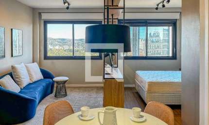 Kitnet / Stúdio para Aluguel - Petrópolis, 1 Quarto,  44 m² - Porto Alegre