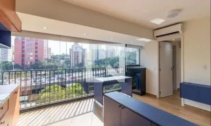 Apartamento para aluguel - pinheiros, 1 quarto,  34 m² - são paulo