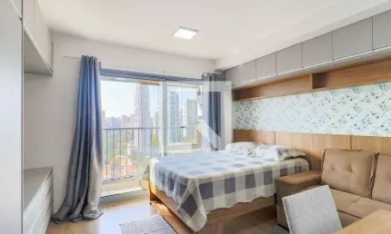 Kitnet / Stúdio para Aluguel - Brooklin, 1 Quarto,  24 m² - São Paulo