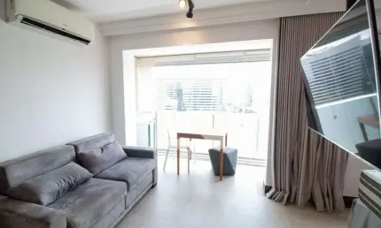 Kitnet / Stúdio para Aluguel - Chácara Santo Antonio, 1 Quarto,  33 m² - São Paulo