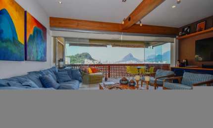 Apartamento para Aluguel - Lagoa, 2 Quartos,  120 m² - Rio de Janeiro