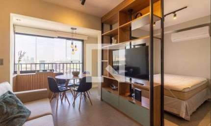 Kitnet / Stúdio para Aluguel - Pinheiros, 1 Quarto,  28 m² - São Paulo