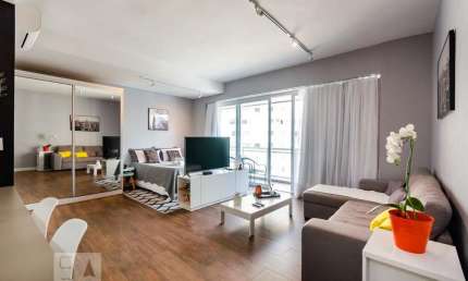 Kitnet / Stúdio para Aluguel - Gonzaga , 1 Quarto,  54 m² - Santos