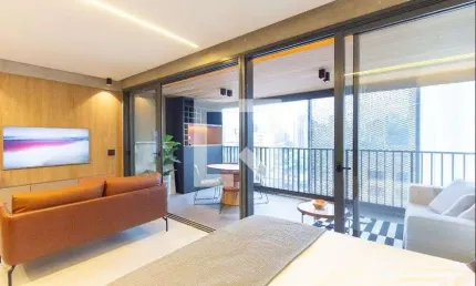 Apartamento para aluguel - vila olímpia, 1 quarto,  49 m² - são paulo