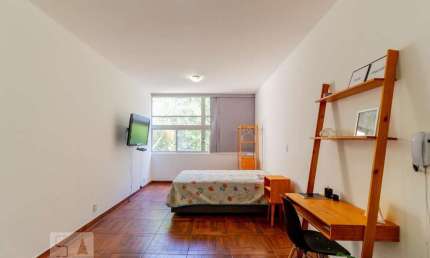 Kitnet / Stúdio para Aluguel - Santa Cecília, 1 Quarto,  30 m² - São Paulo