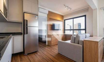 Kitnet / Stúdio para Aluguel - Pinheiros, 1 Quarto,  35 m² - São Paulo