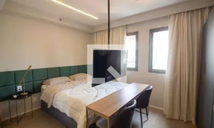 Kitnet / stúdio para aluguel - chácara santo antonio, 1 quarto,  25 m² - são paulo