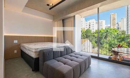 Kitnet / Stúdio para Aluguel - Vila Madalena, 1 Quarto,  30 m² - São Paulo
