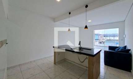 Casa para Aluguel - Nova Mirim, 2 Quartos,  100 m² - Praia Grande