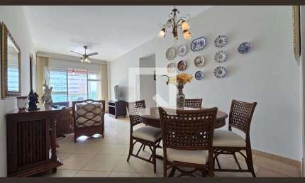 Apartamento para Aluguel - Gonzaga , 3 Quartos,  110 m² - Santos