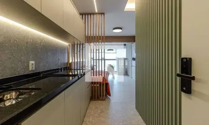 Kitnet / Stúdio para Aluguel - Brooklin, 1 Quarto,  30 m² - São Paulo