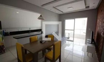 Apartamento para Aluguel - Aviação, 2 Quartos,  73 m² - Praia Grande