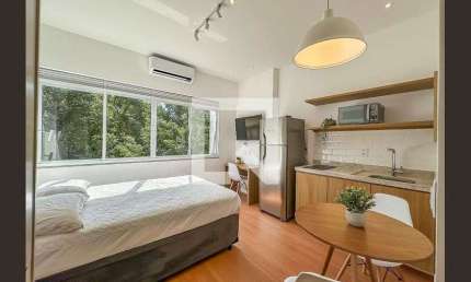 Kitnet / Stúdio para Aluguel - Botafogo, 1 Quarto,  40 m² - Rio de Janeiro