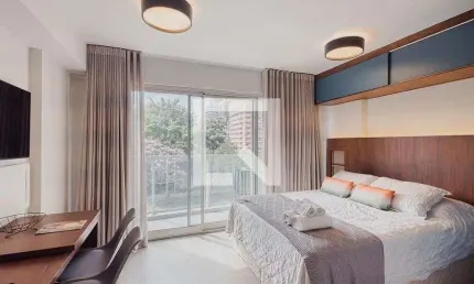 Kitnet / stúdio para aluguel - pinheiros, 1 quarto,  27 m² - são paulo