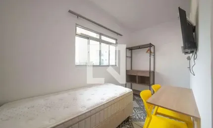 Kitnet / stúdio para aluguel - brooklin, 1 quarto,  9 m² - são paulo