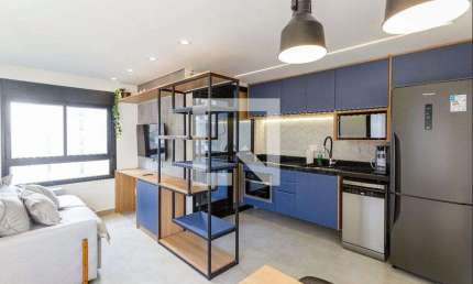 Kitnet / Stúdio para Aluguel - Moema, 1 Quarto,  36 m² - São Paulo