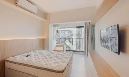 Kitnet / Stúdio para Aluguel - Vila Madalena, 1 Quarto,  26 m² - São Paulo
