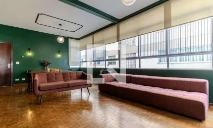 Apartamento para Aluguel - Santa Cecília, 3 Quartos,  191 m² - São Paulo