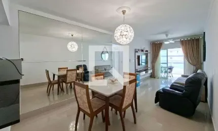 Apartamento para aluguel - aviação, 2 quartos,  87 m² - praia grande