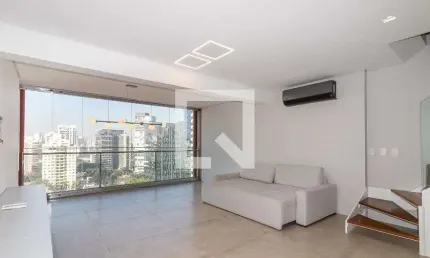 Apartamento para aluguel - vila olímpia, 1 quarto,  87 m² - são paulo