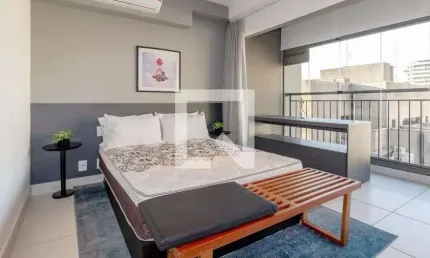 Kitnet / Stúdio para Aluguel - Moema, 1 Quarto,  24 m² - São Paulo