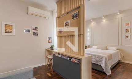 Kitnet / Stúdio para Aluguel - Santa Cecília, 1 Quarto,  32 m² - Porto Alegre