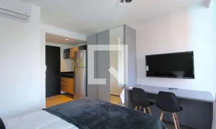Kitnet / stúdio para aluguel - moema, 1 quarto,  22 m² - são paulo