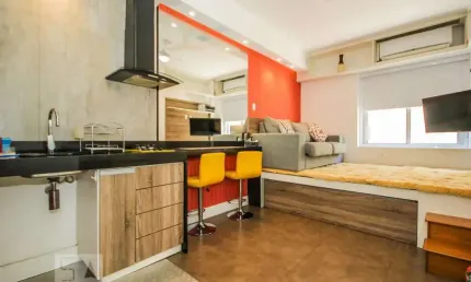 Kitnet / Stúdio para Aluguel - Copacabana, 1 Quarto,  25 m² - Rio de Janeiro