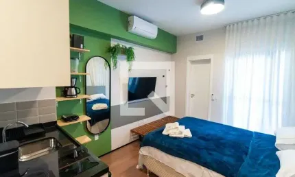 Kitnet / Stúdio para Aluguel - Vila Clementino, 1 Quarto,  29 m² - São Paulo