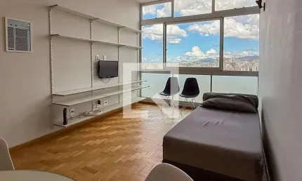 Kitnet / Stúdio para Aluguel - Santo Agostinho, 1 Quarto,  73 m² - Belo Horizonte