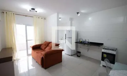 Apartamento para Aluguel - Nova Mirim, 1 Quarto,  45 m² - Praia Grande