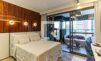 Kitnet / Stúdio para Aluguel - Higienópolis, 1 Quarto,  31 m² - São Paulo