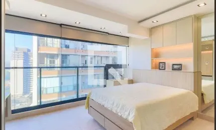 Kitnet / stúdio para aluguel - chácara santo antonio, 1 quarto,  25 m² - são paulo