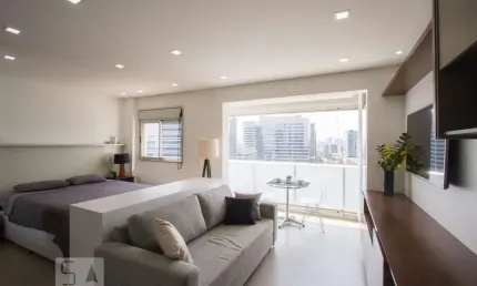 Kitnet / Stúdio para Aluguel - Chácara Santo Antonio, 1 Quarto,  33 m² - São Paulo