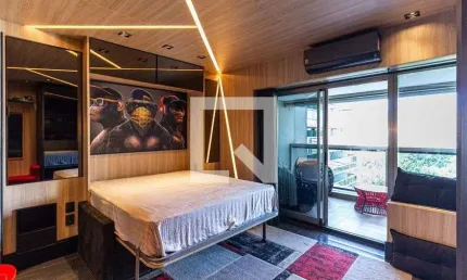 Kitnet / Stúdio para Aluguel - Santa Cecília, 1 Quarto,  40 m² - São Paulo