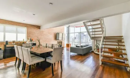 Cobertura para Aluguel - Vila Madalena, 2 Quartos,  280 m² - São Paulo